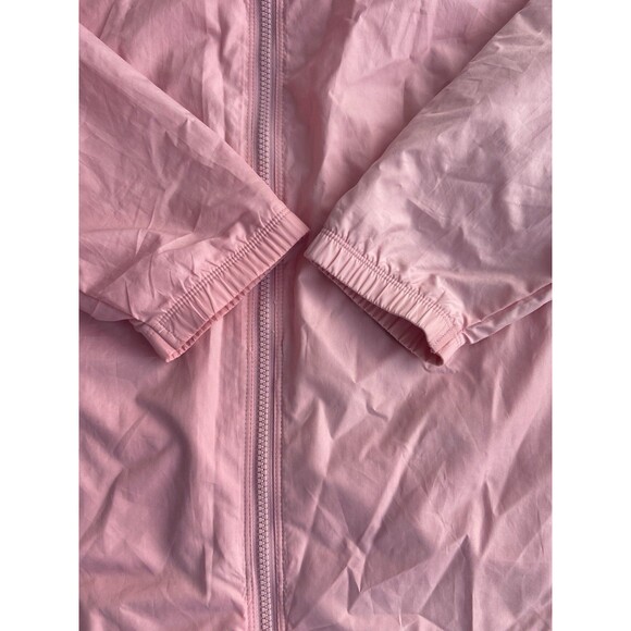 Y2K Adidas Windbreaker Jacket Pink Black XL 2001 Vintage Baggy Capri Pants - Picture 3 of 16
